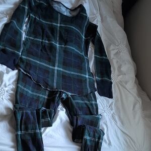 Old Navy Plaid  Pajamas-Small